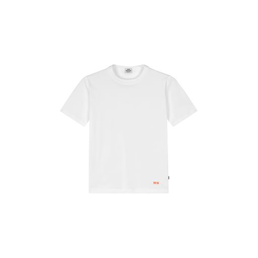 Mads Nørgaard Soft Single Theo T-shirt, White, 16 år
