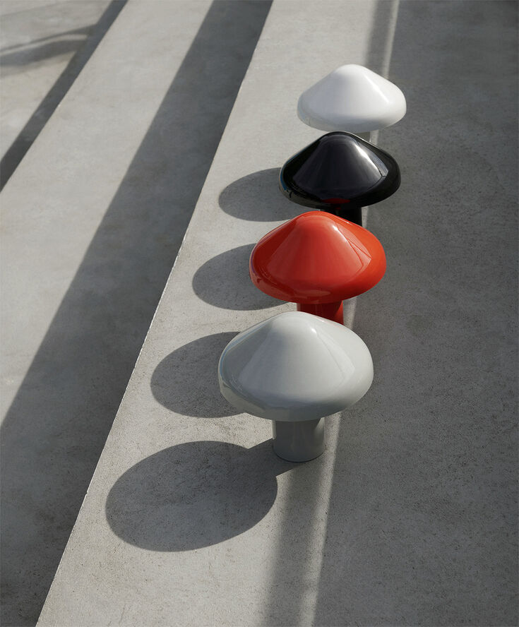 Hay Pao Portable Table Lamp Cool grey