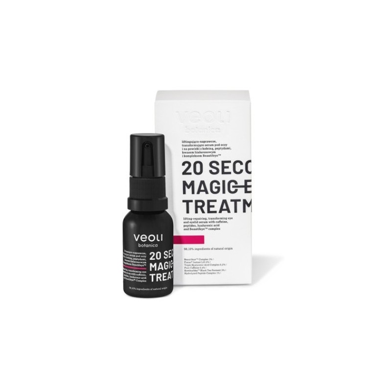 Veoli Botanica 20 Seconds Magic Eye Treatment hebendes und reparierendes transformierendes Serum 15 ml
