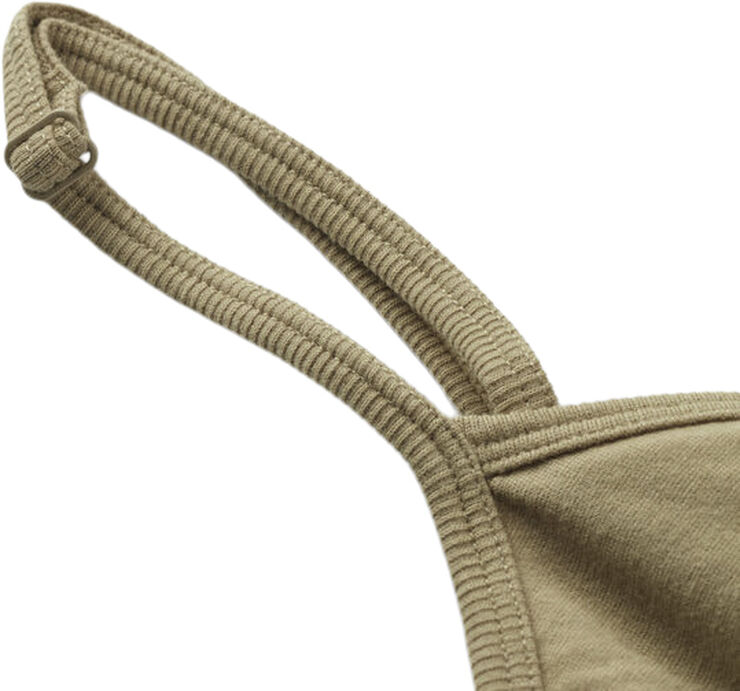 Carite Longline Seamless sports bh Brun