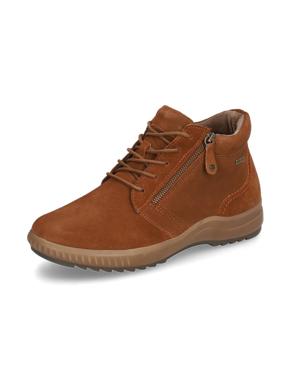 Veloursleder Schnürboot
