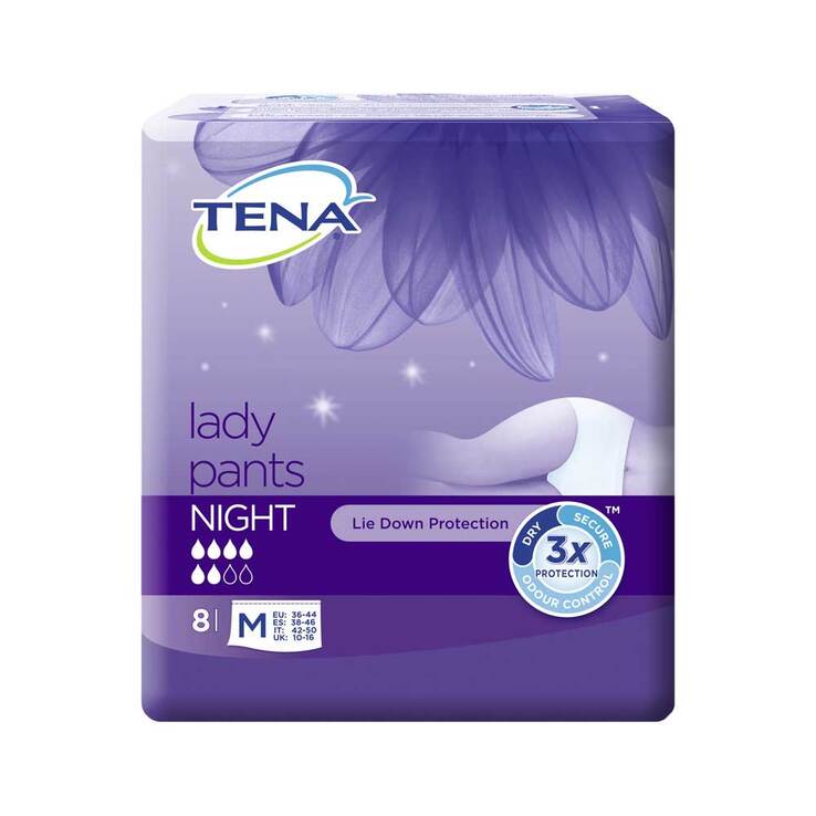 Tena Lady Pants Night M, 8 St