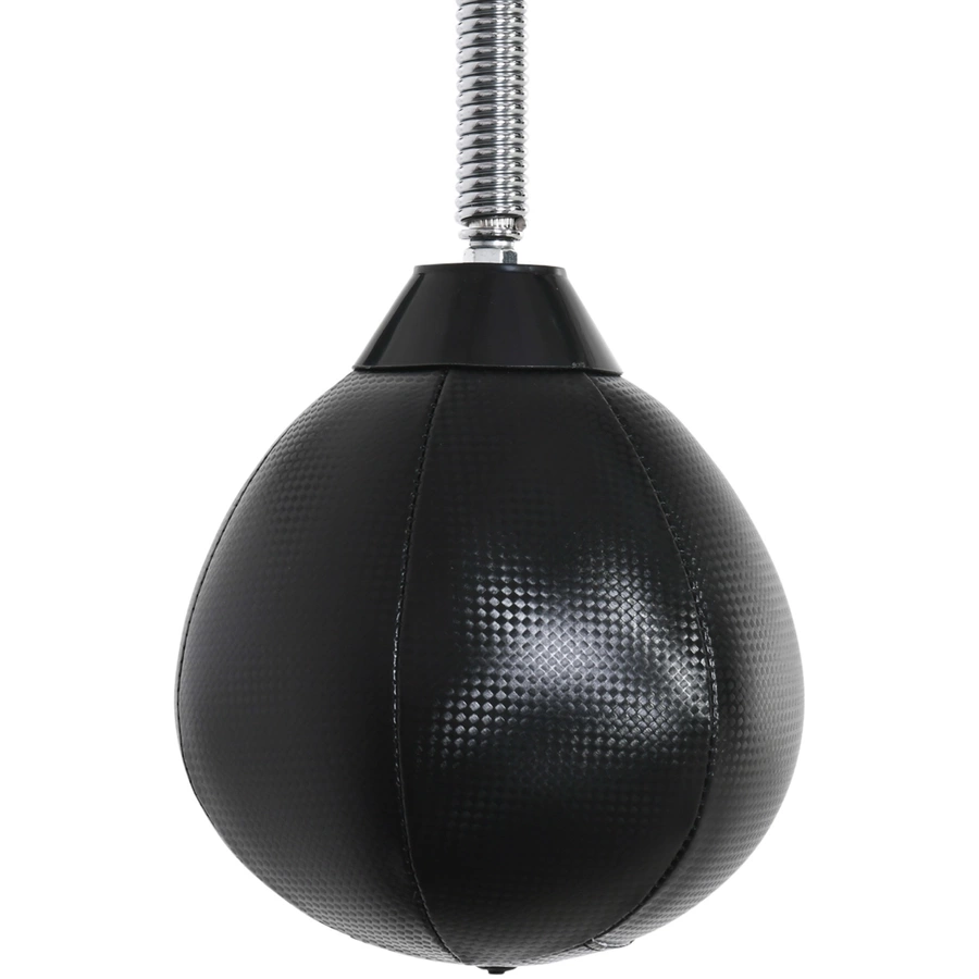 HOMCOM Speedboxen-Trainer mit Reflexstange schwarz