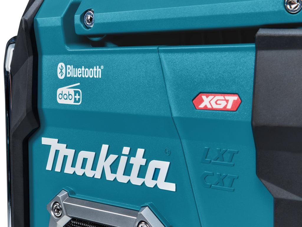 Makita MR004GZ 14,4/18/40V Li-Ion accu bouwradio body - FM/AM - DAB  - Bluetooth - 230V
