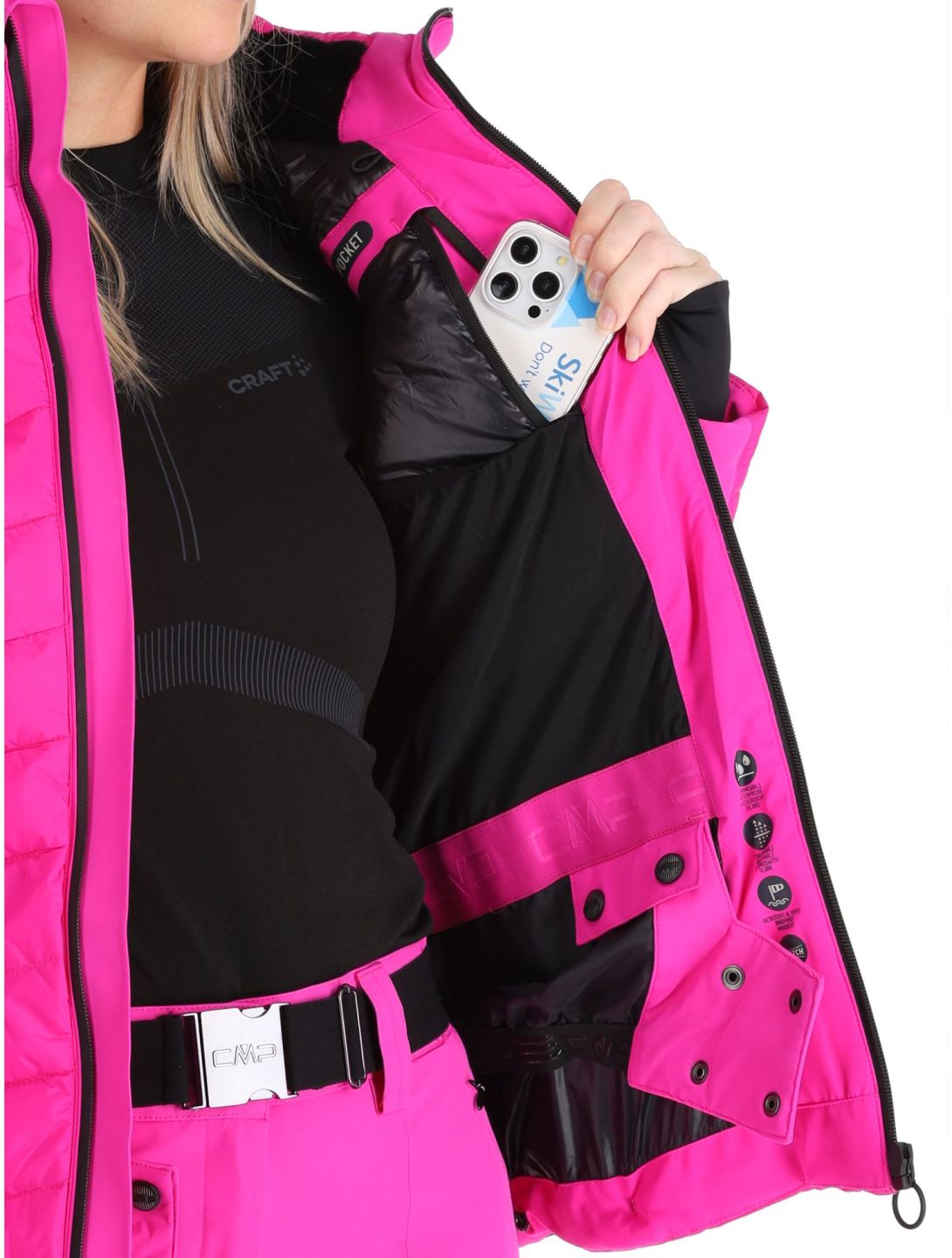 34W4436F ski-jas dames