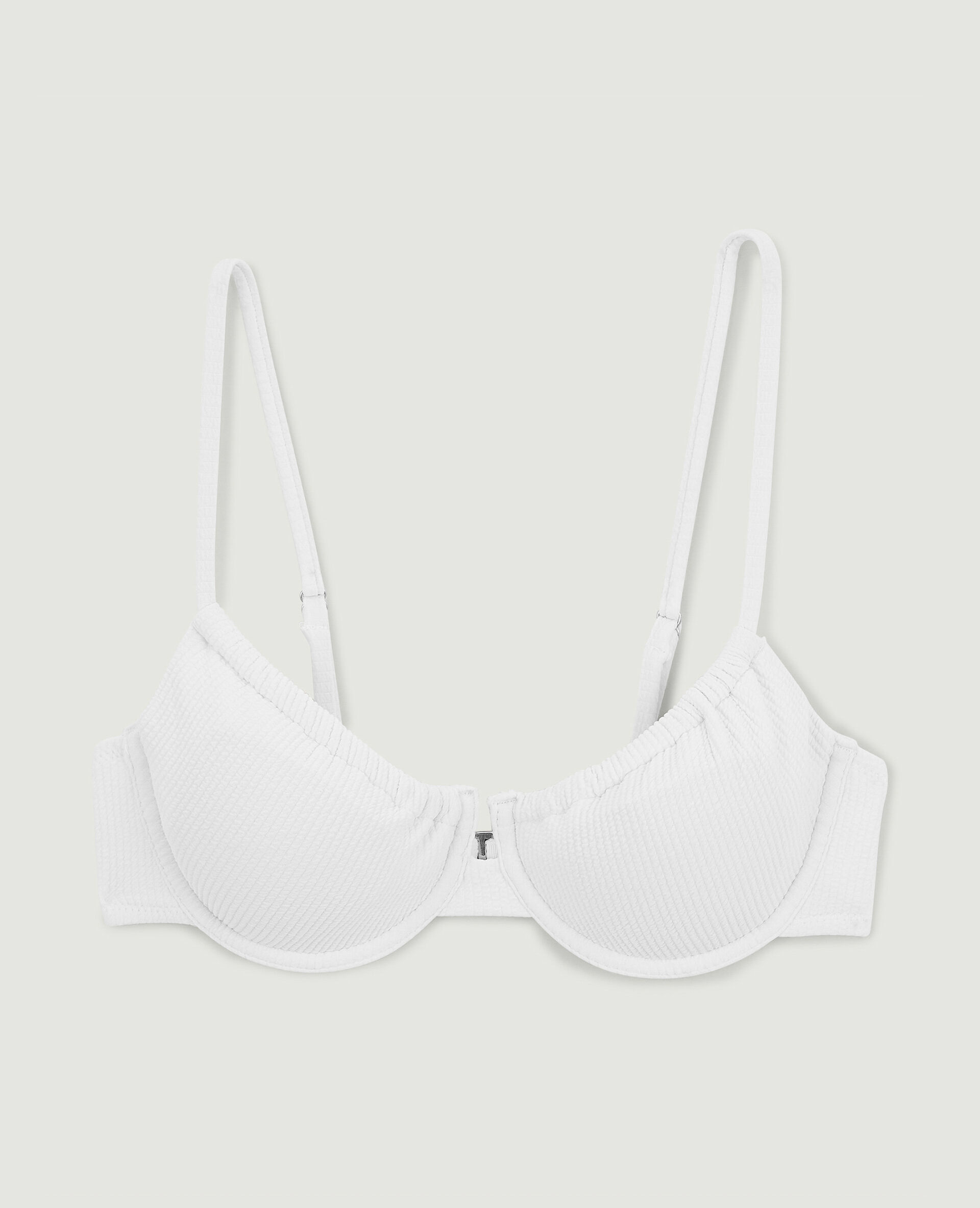 Haut de maillot corbeille - Écru