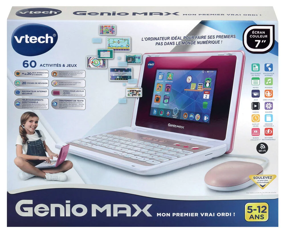 GENIO MAX 7 POUCES ROSE