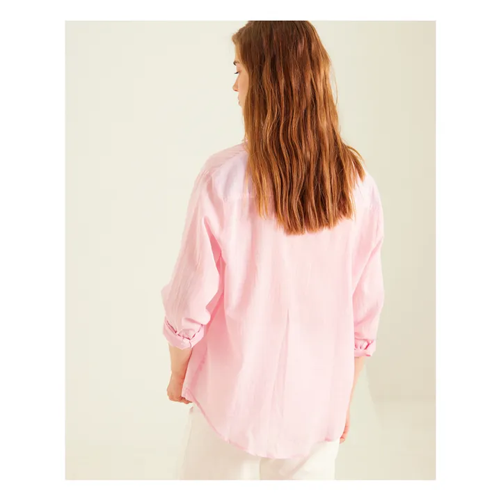 Sacrécoeur Chemise Manon Voile de Coton | Rose