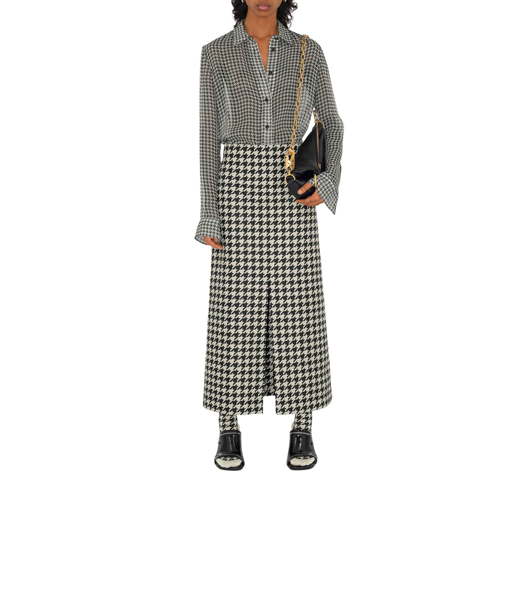Burberry| Damen Seidenbuse Langarm