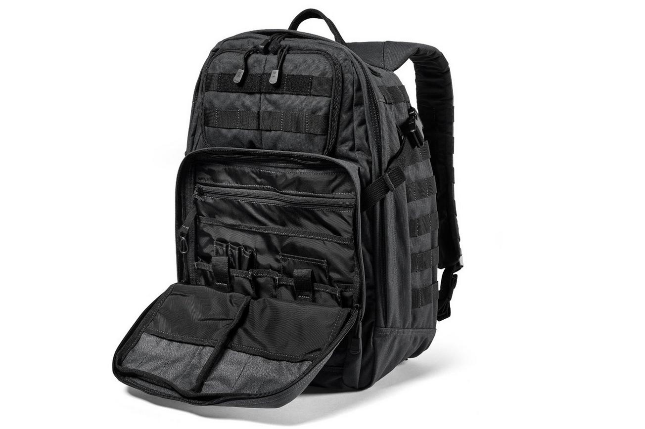 5.11 Rush 24 2.0 Backpack, grijs, rugzak met MOLLE-web