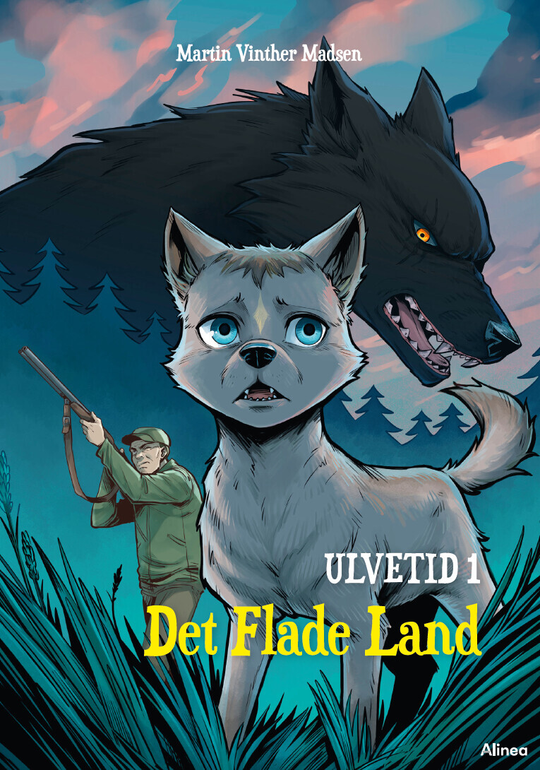Ulvetid 1 - Det Flade Land, Rød Læseklub - Martin Vinther Madsen - Bog
