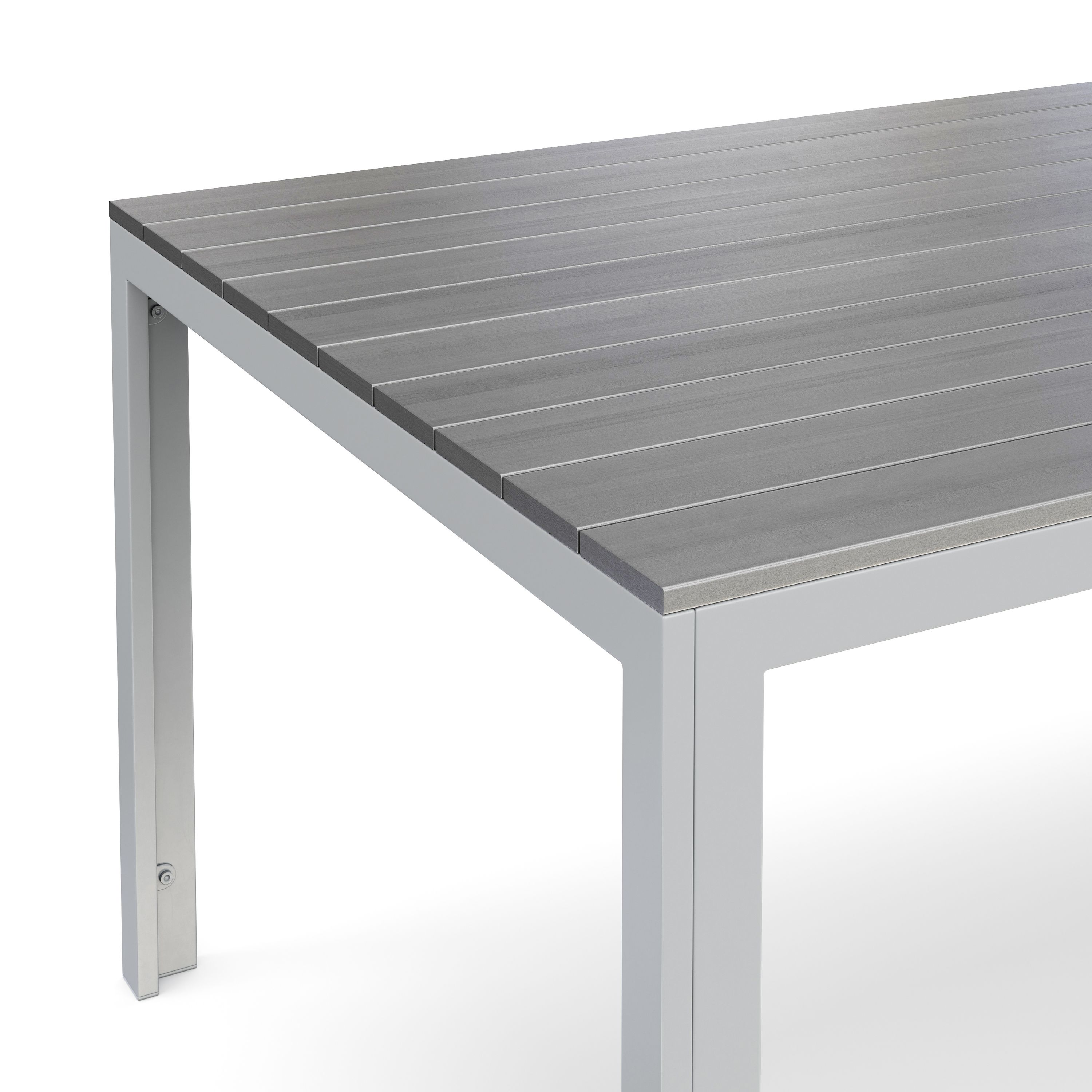 Gartentisch KAVO 200 x 100 cm grau