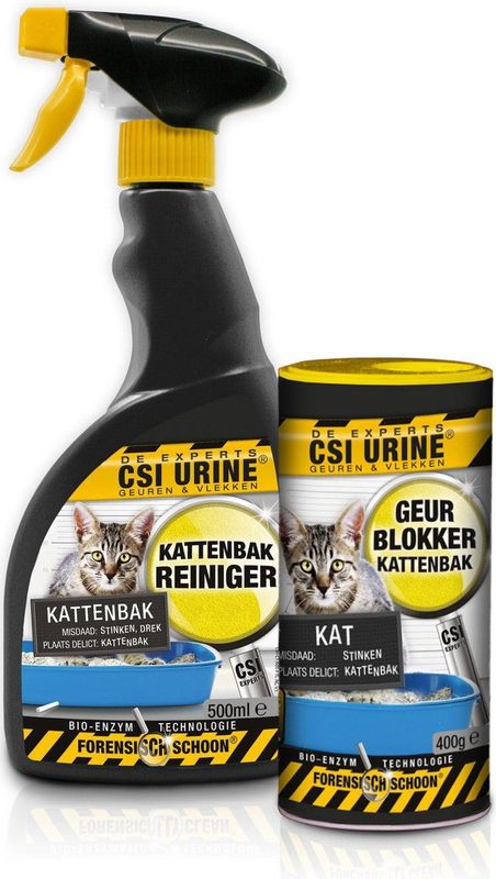 CSI Urine Geur blokker kattenbak 400g