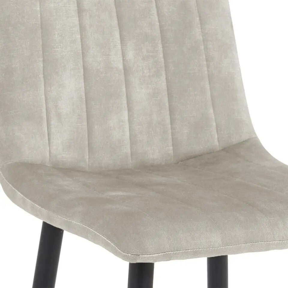2x Barkruk Jax - Velvet Taupe (Set van 2)