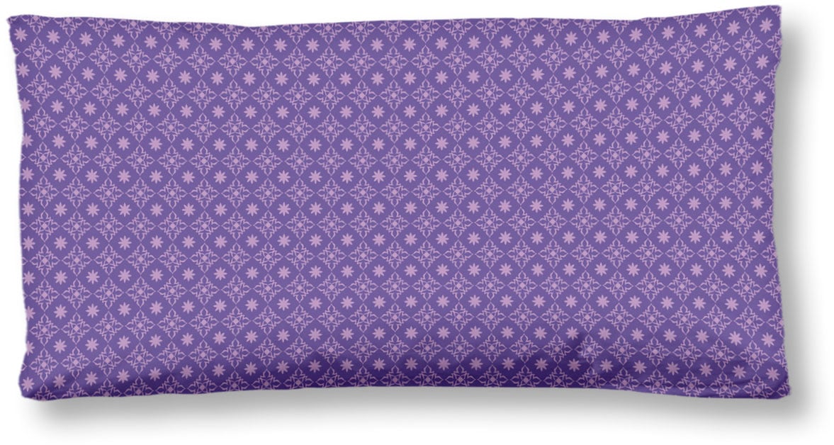 hip Kissenhülle »Vitori« Baumwolle, Mako-Satin, 40x80, 1 Stück, Reissverschluss, Vitori, Lila
