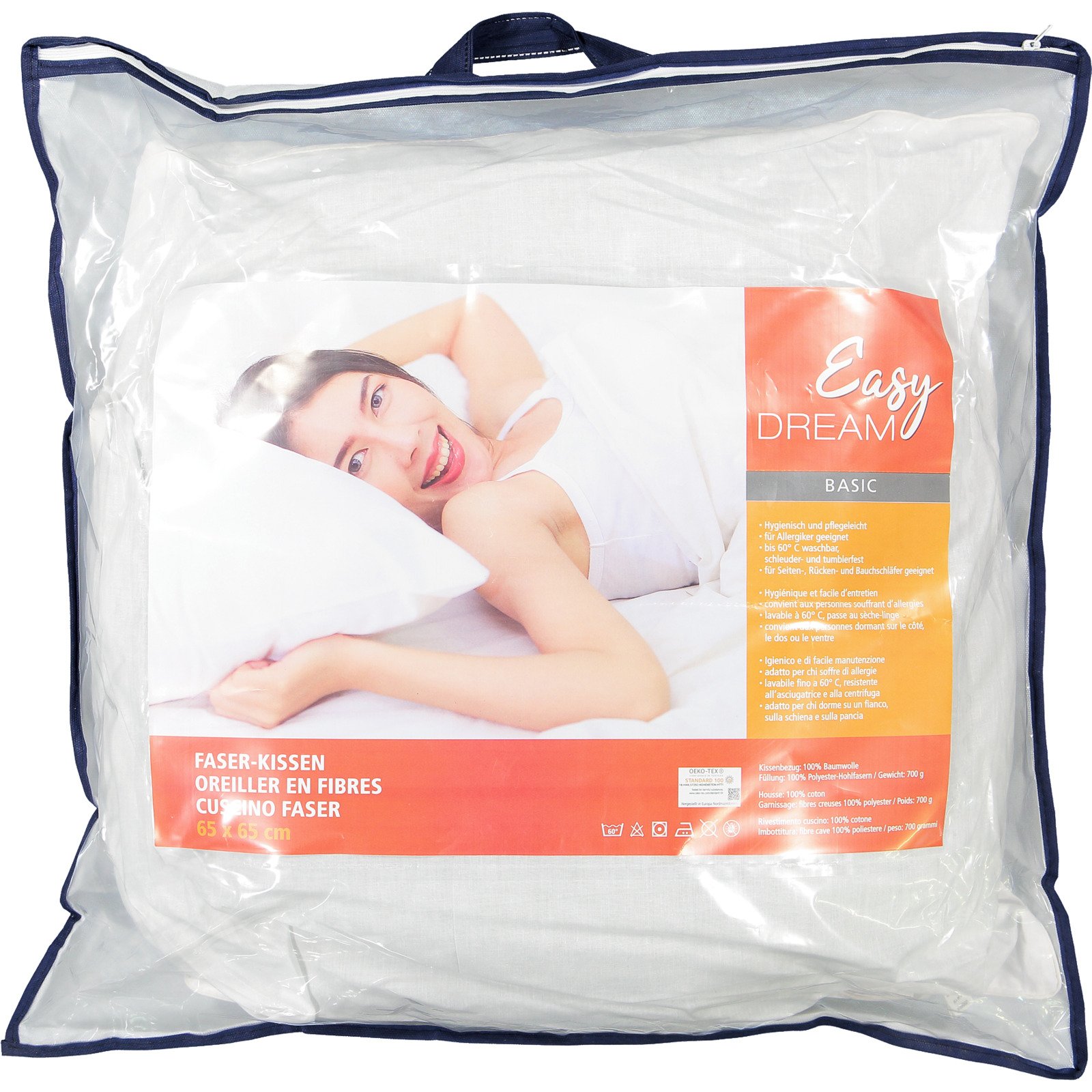 Easy Dream Faser-Duvet Basic 160x210 Duvet Nordisch