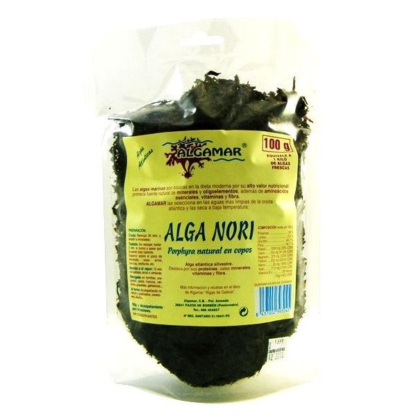 Algamar Alga Nori em Flocos 100g