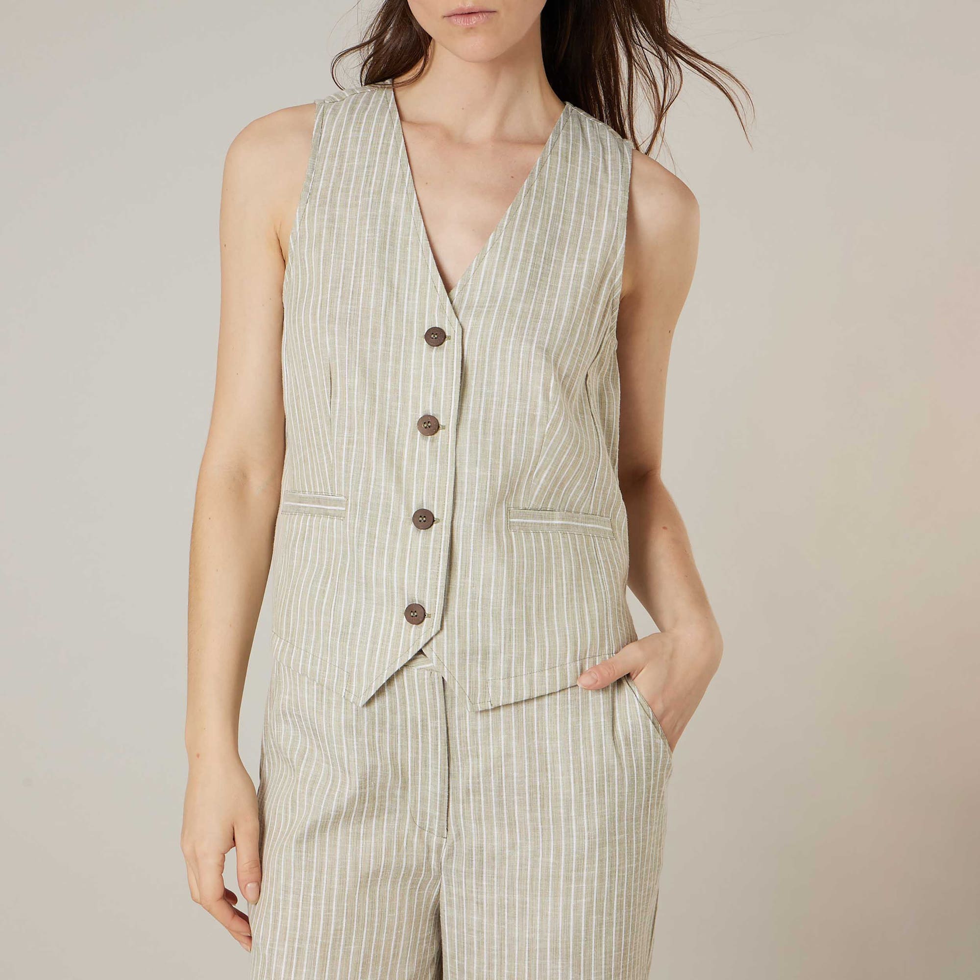 Veste Femme kaki