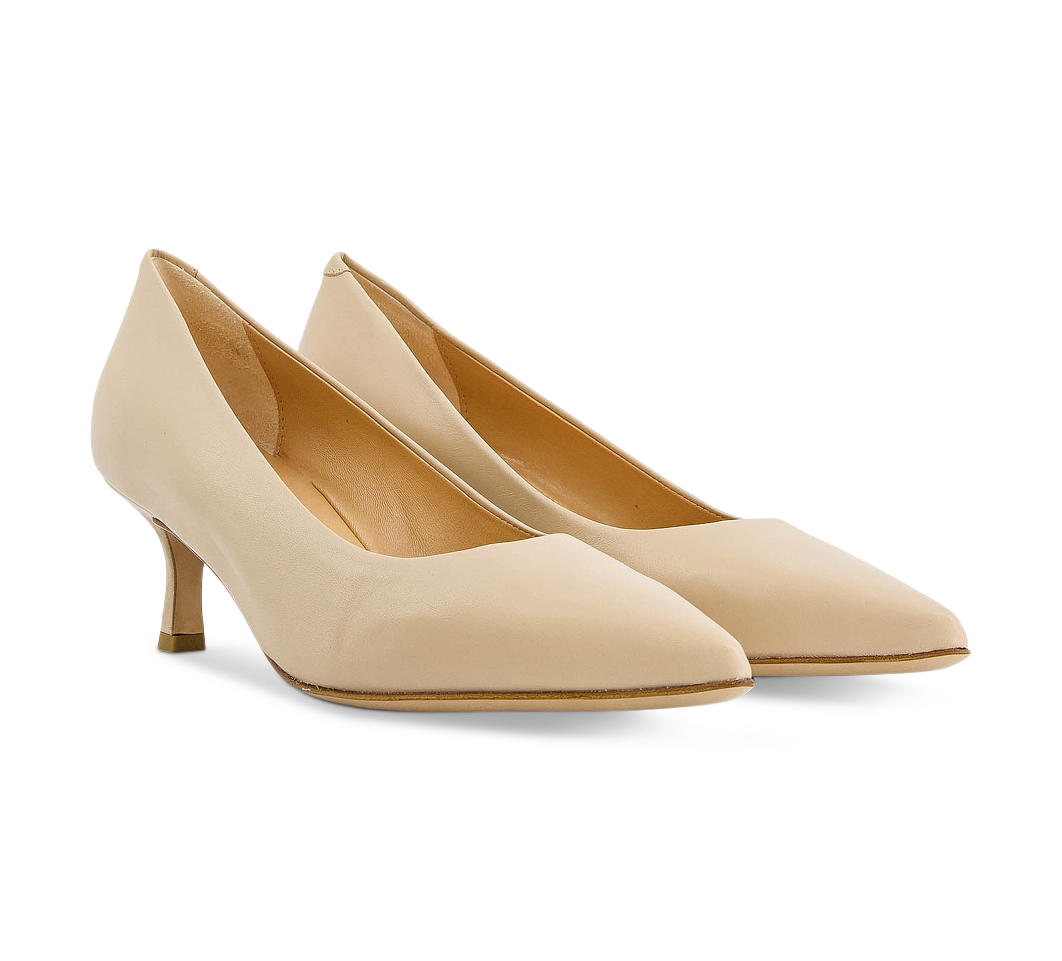 Franco Russo Klassische Pumps beige/taupe