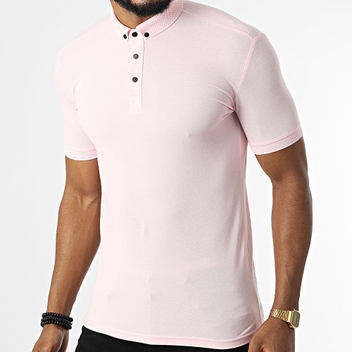 Polo Manches Courtes 1024 Rose Clair