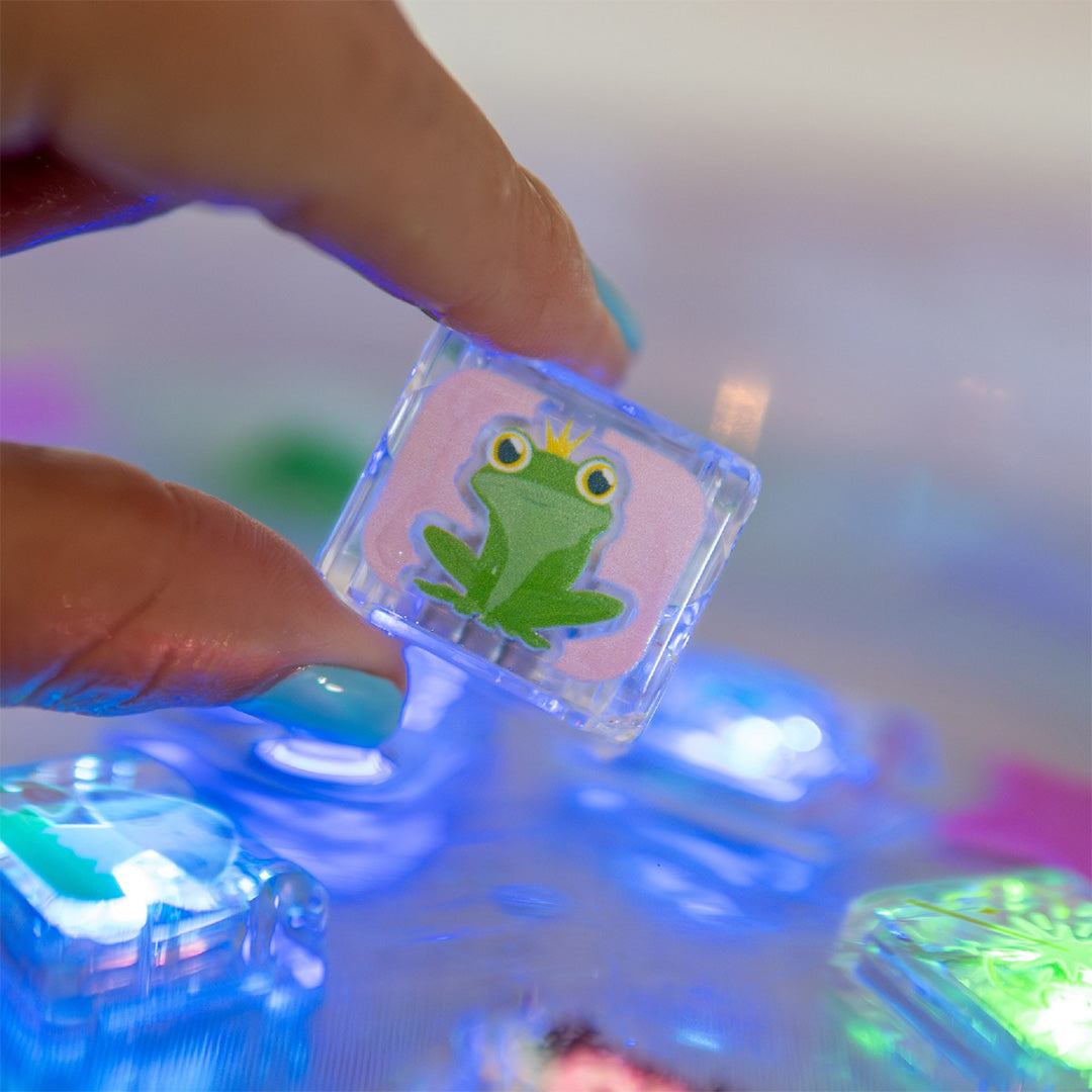 glo pals limited edition lichtblokjes - fairies - 6st