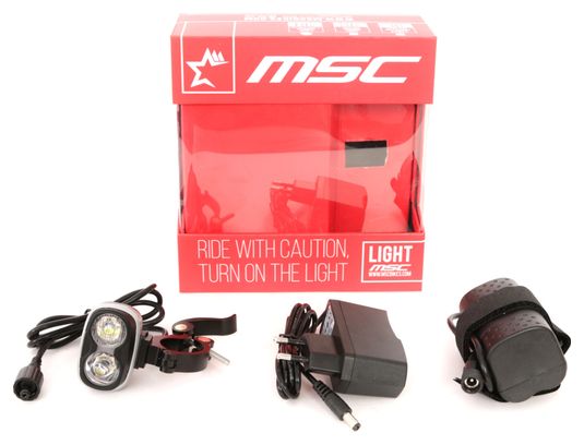 Eclairage Avant MSC Light Double Focus 1200 Lumens