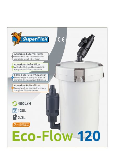 Superfish Eco-Flow - Filter - 120 l