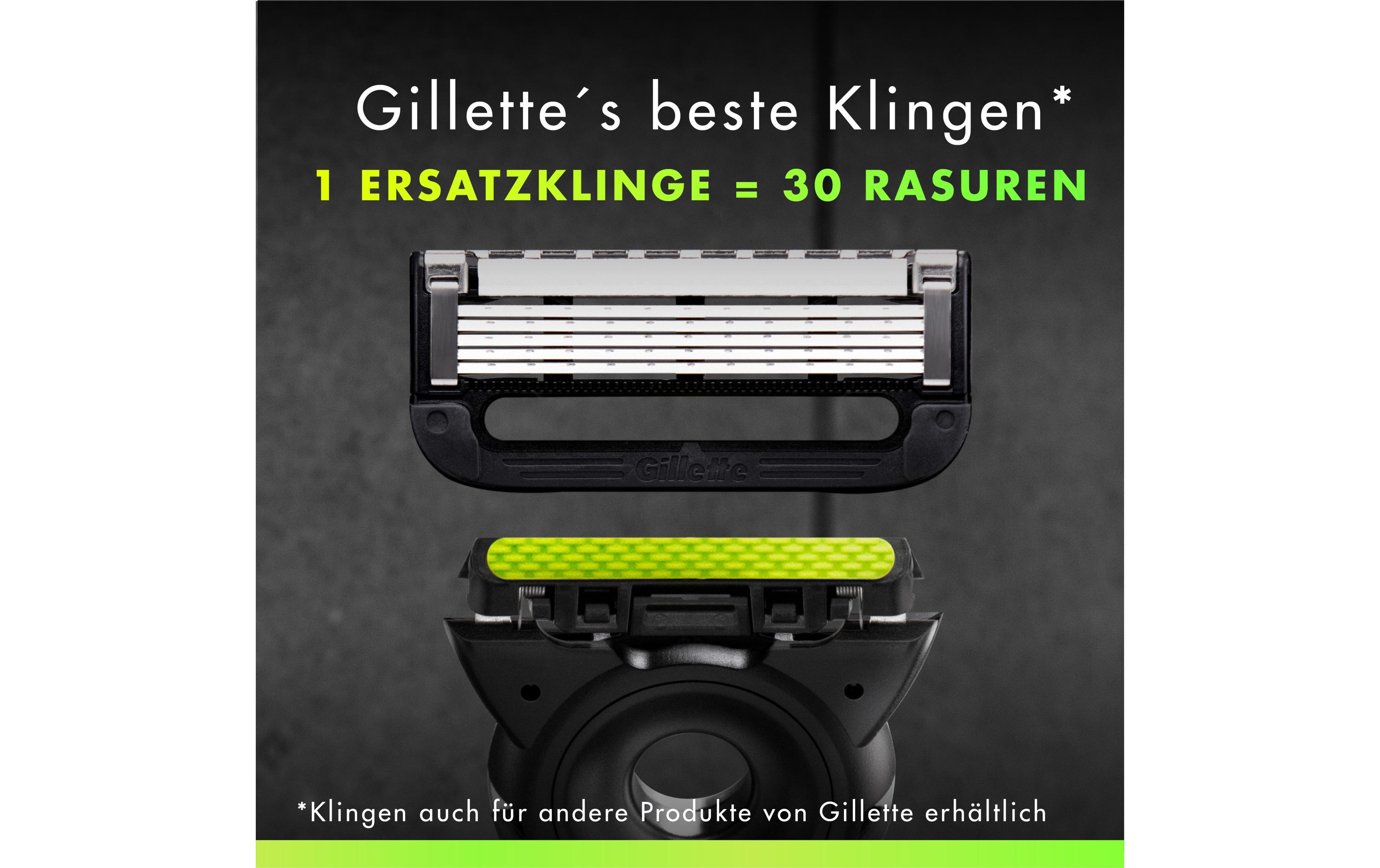 Rasierklingen GilletteLabs 16 StückErsatzklingen für Männer für optimale Rasurqualität
