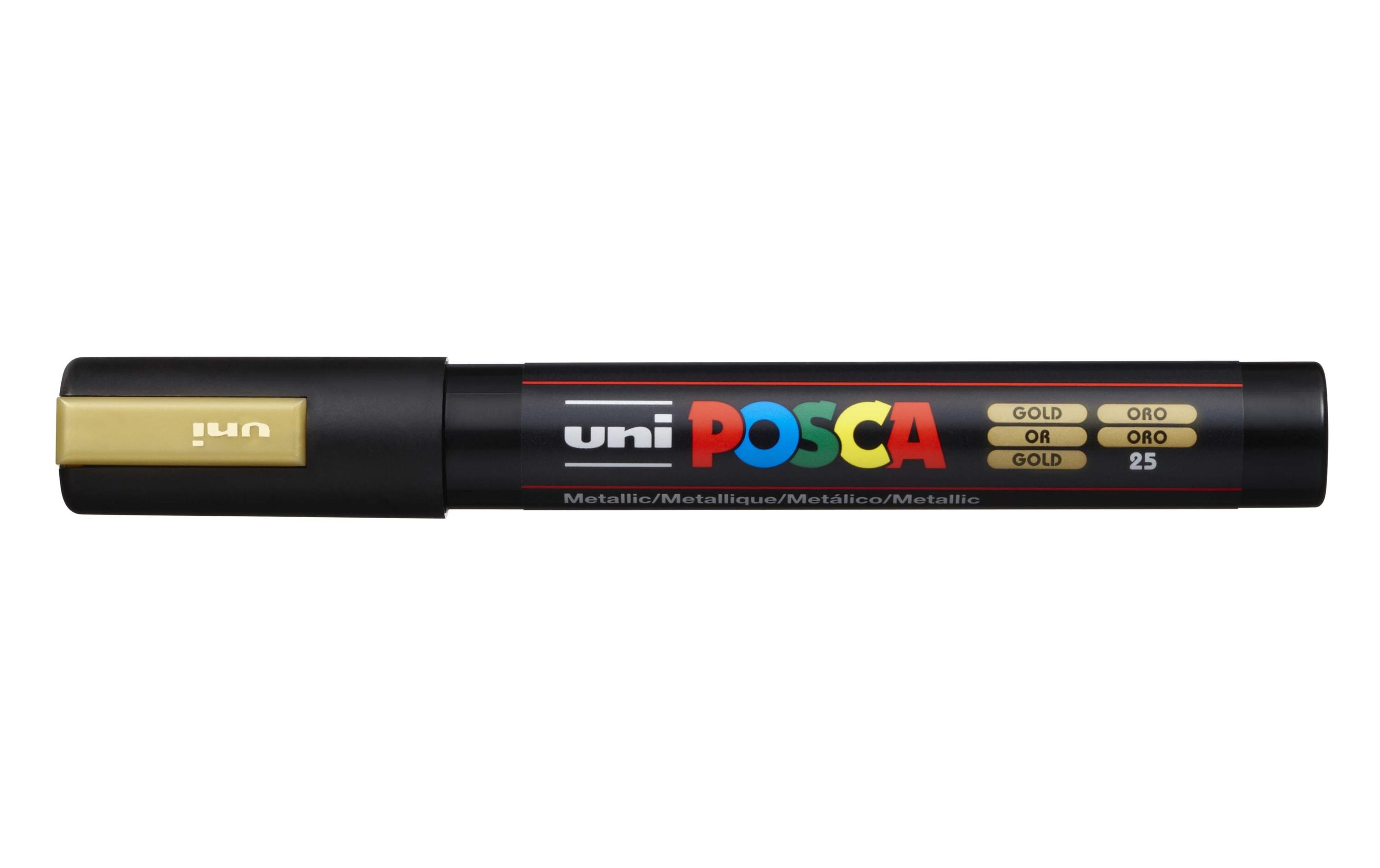 Permanent-Marker POSCA 1.8-2.5 mm GoldUniversell einsetzbarer Marker