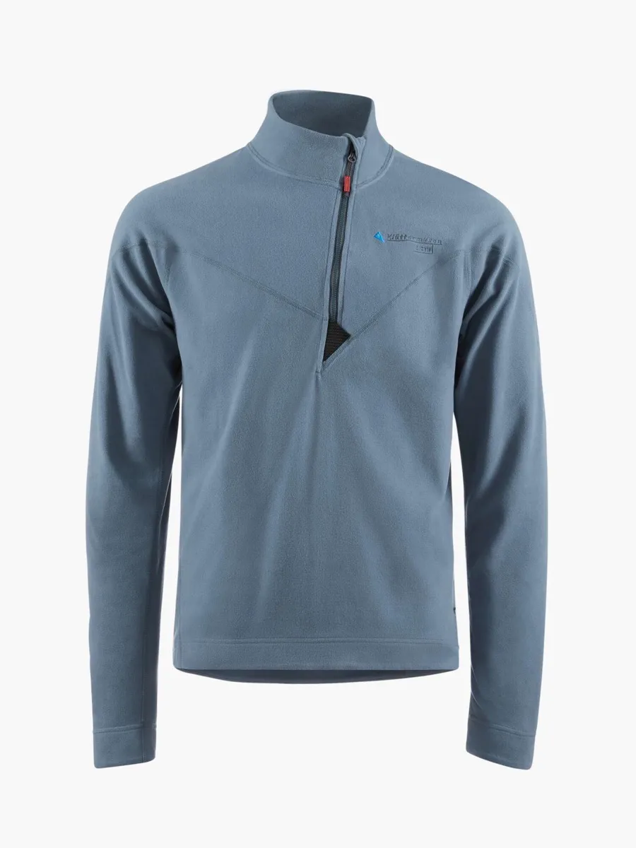 Klättermusen Men's Sigyn Half Zip Sweater Thistle Blue