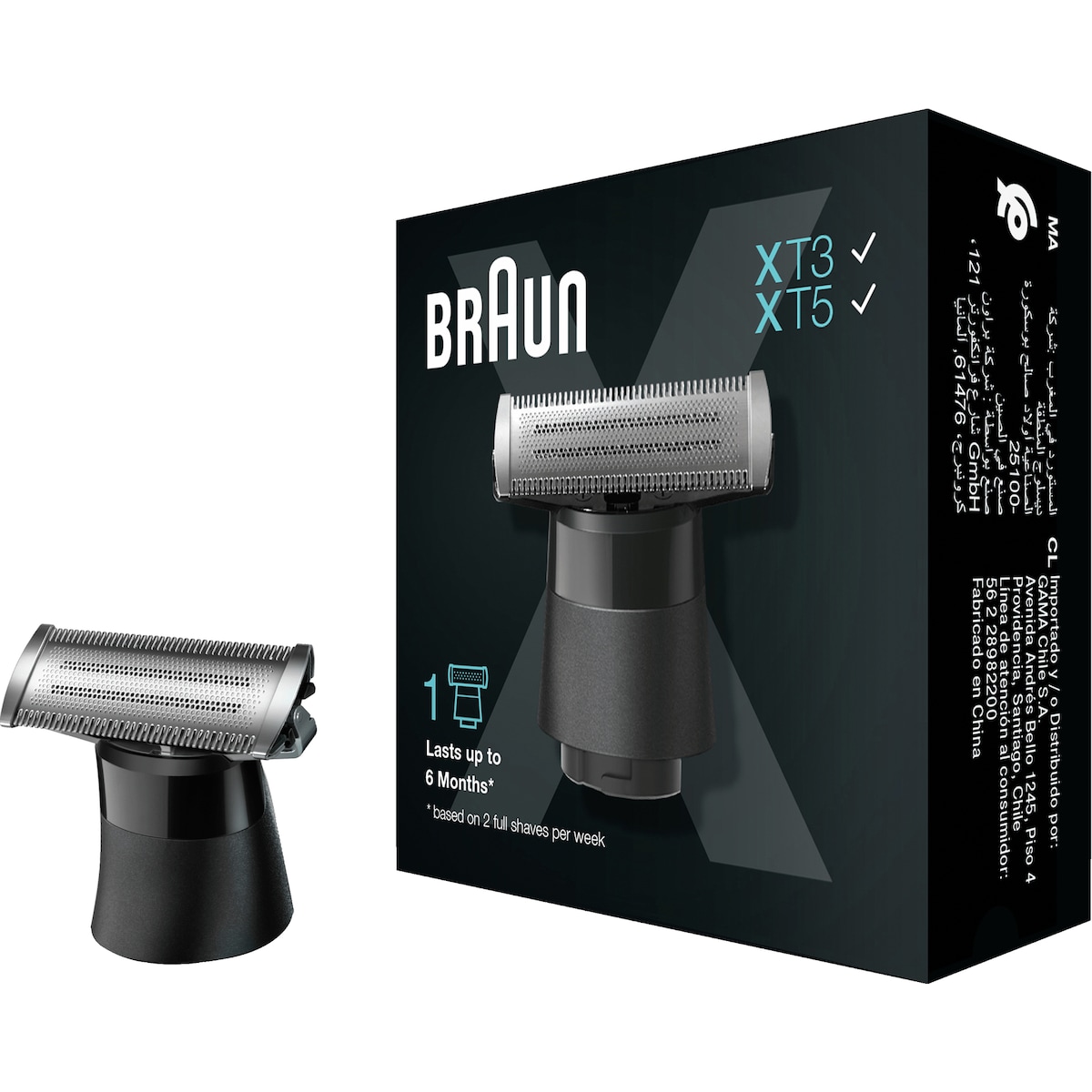 Braun XT10 barberhode 400585