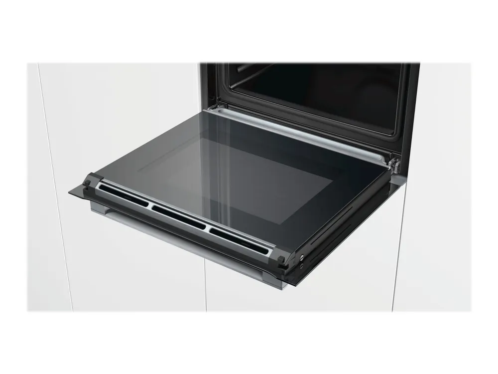 Bosch Serie | 8 HSG636ES1 - Ovn - til indbygning - niche - bredde: 56 cm - dybde: 55 cm - højde: 58.5 cm - Klasse A  - rustfrit stål
