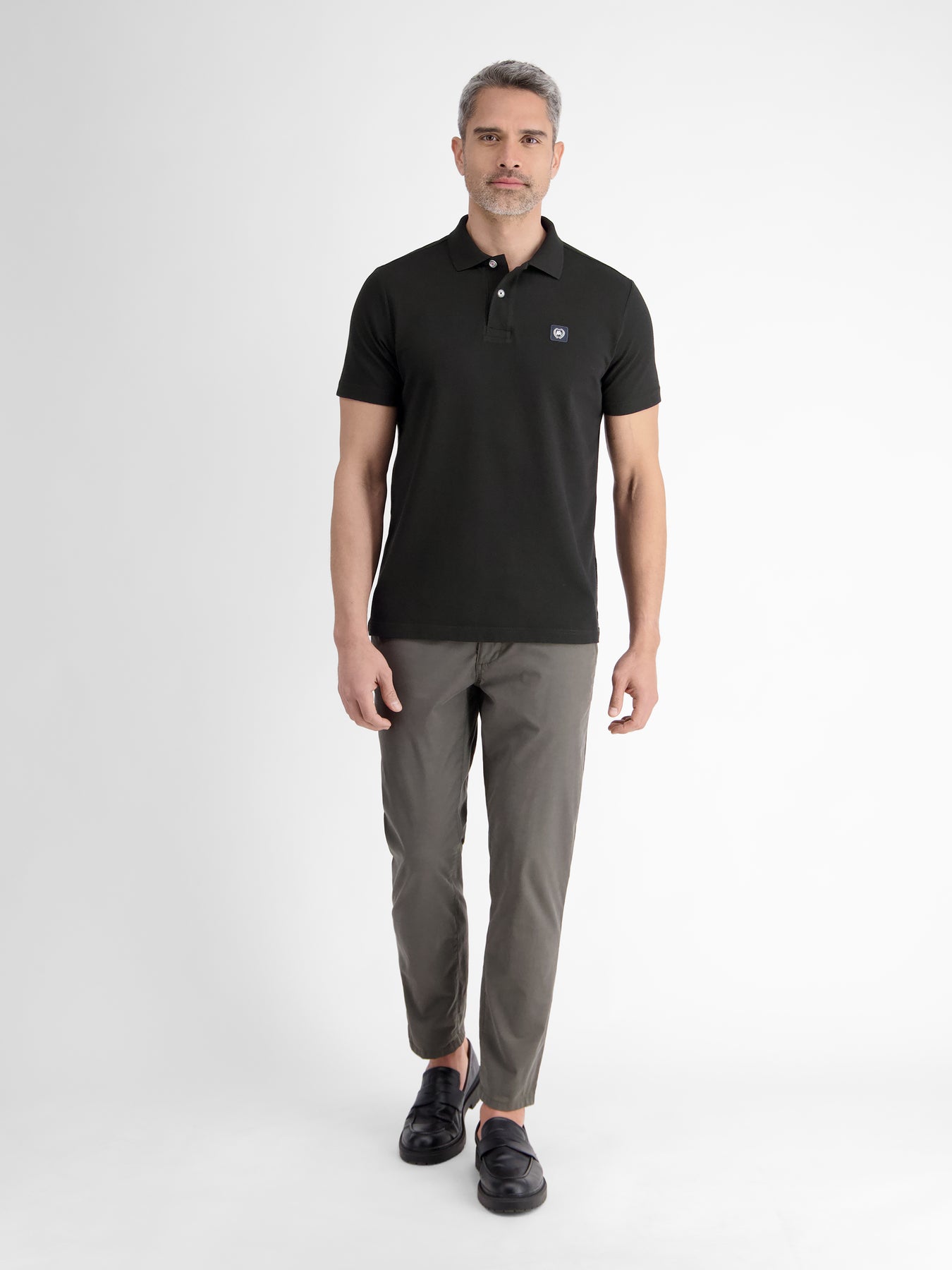 Poloshirt in weicher Waffelpiquéqualität