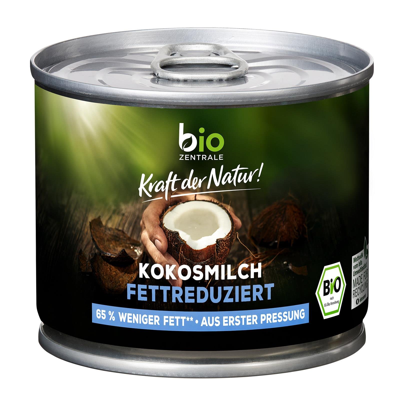 Biozentrale Kokosmilch fettreduziert