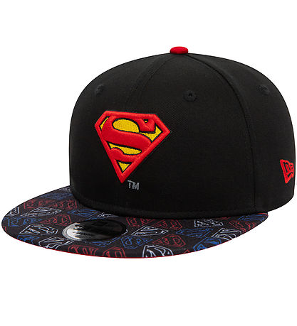 New Era Kappe - 9Forty - Superman - Schwarz