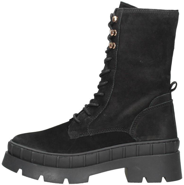 Sub55 Dames veterschoenen zwart