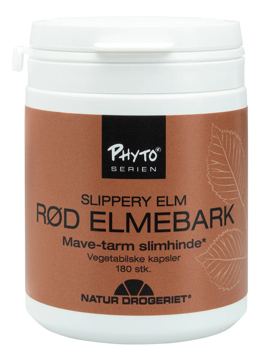 Natur-Drogeriet Rød Elmebark - 180 kaps.