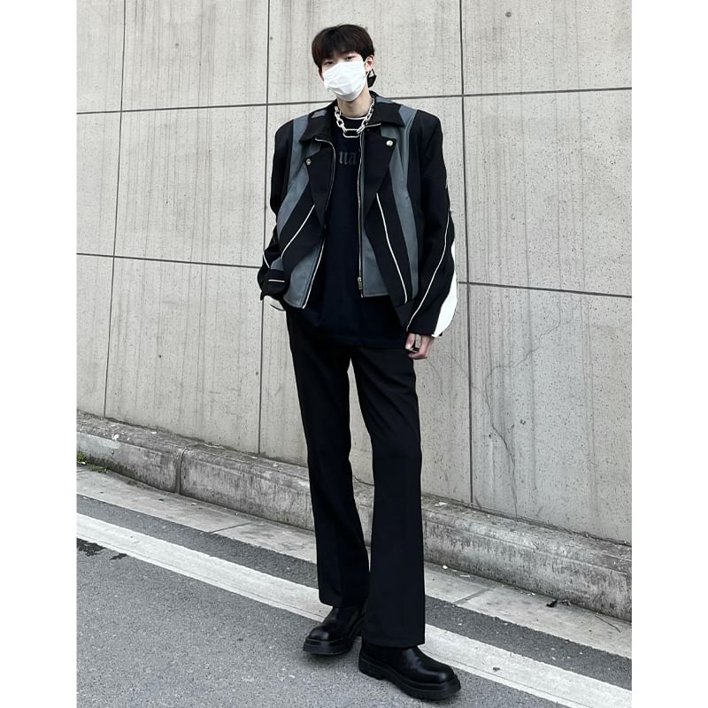 Kimeya - Mid Rise Plain Flared Pants