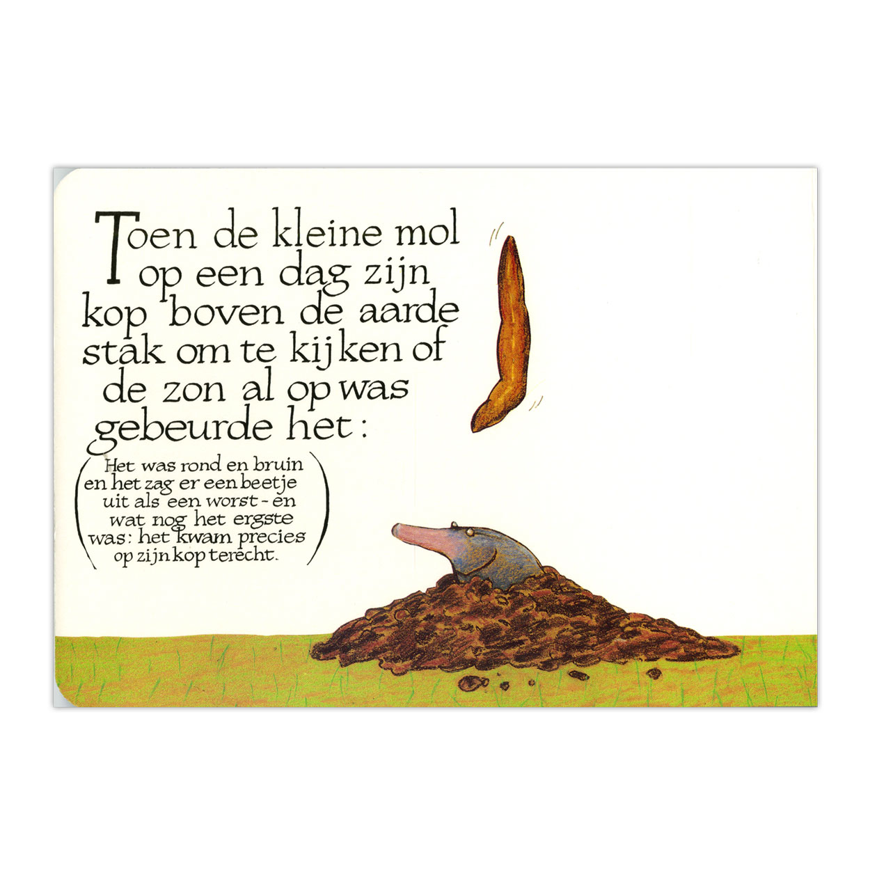 Over een kleine mol... Kartonboek