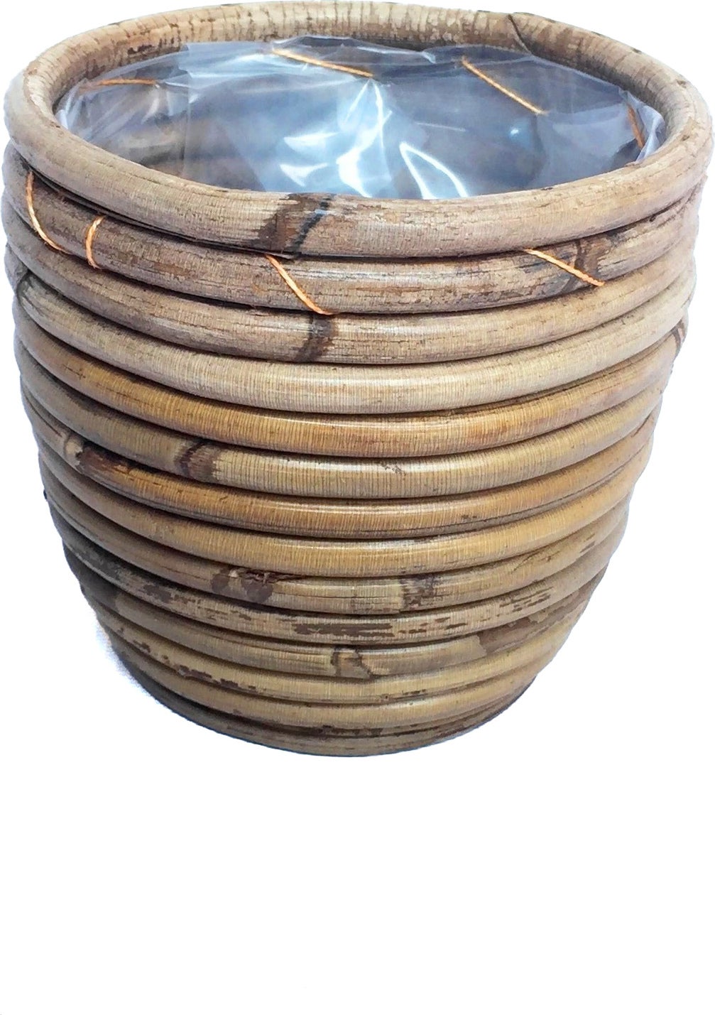 Van der Leeden bloempot grijs D 18 H 16 cm