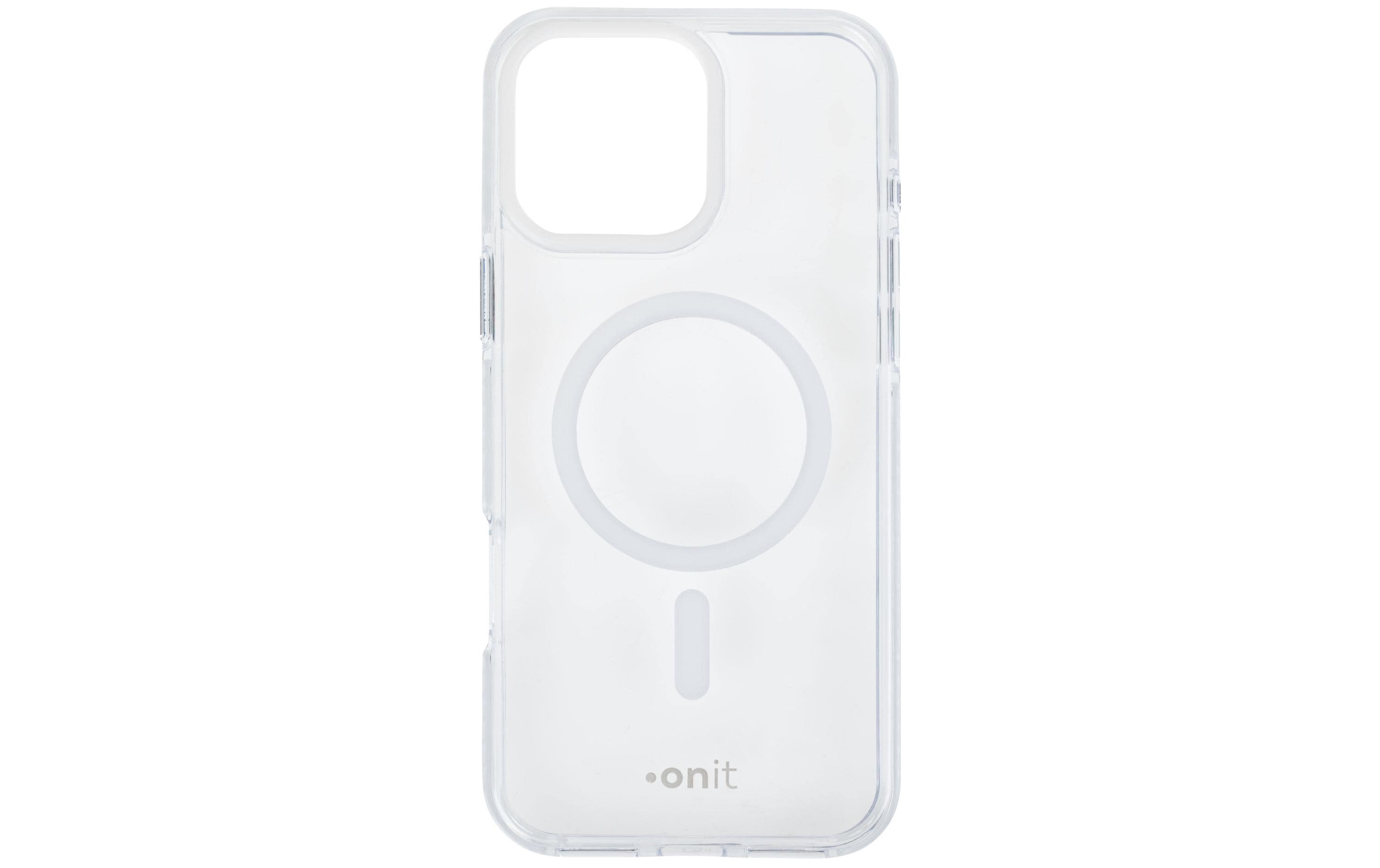 Back Cover Armorix iPhone 16 Pro Max Weiss transparentMagSafe-kompatible Schutzhülle, fallgeprüft nach MIL-STD-810H