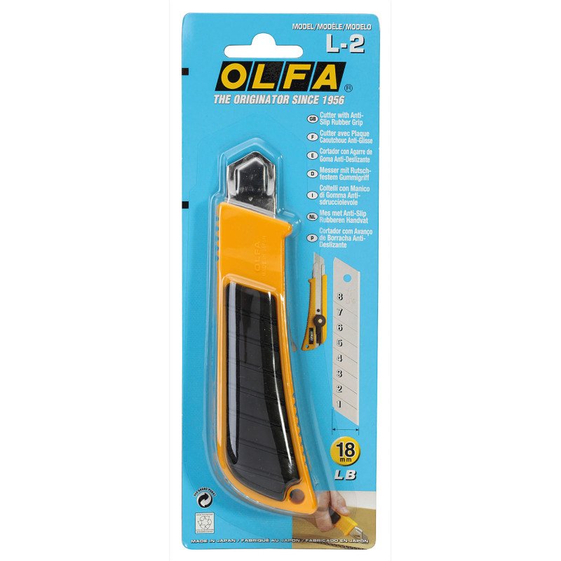 Cutter d'atelier Olfa L2 18 mm