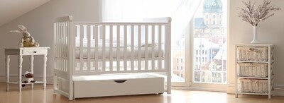 Yappy Kids Move Sprinkelseng Med Sengeskuff, Hvit