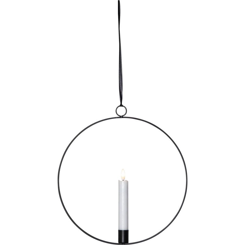 LED hanglamp vlamring in zwart 0,06W