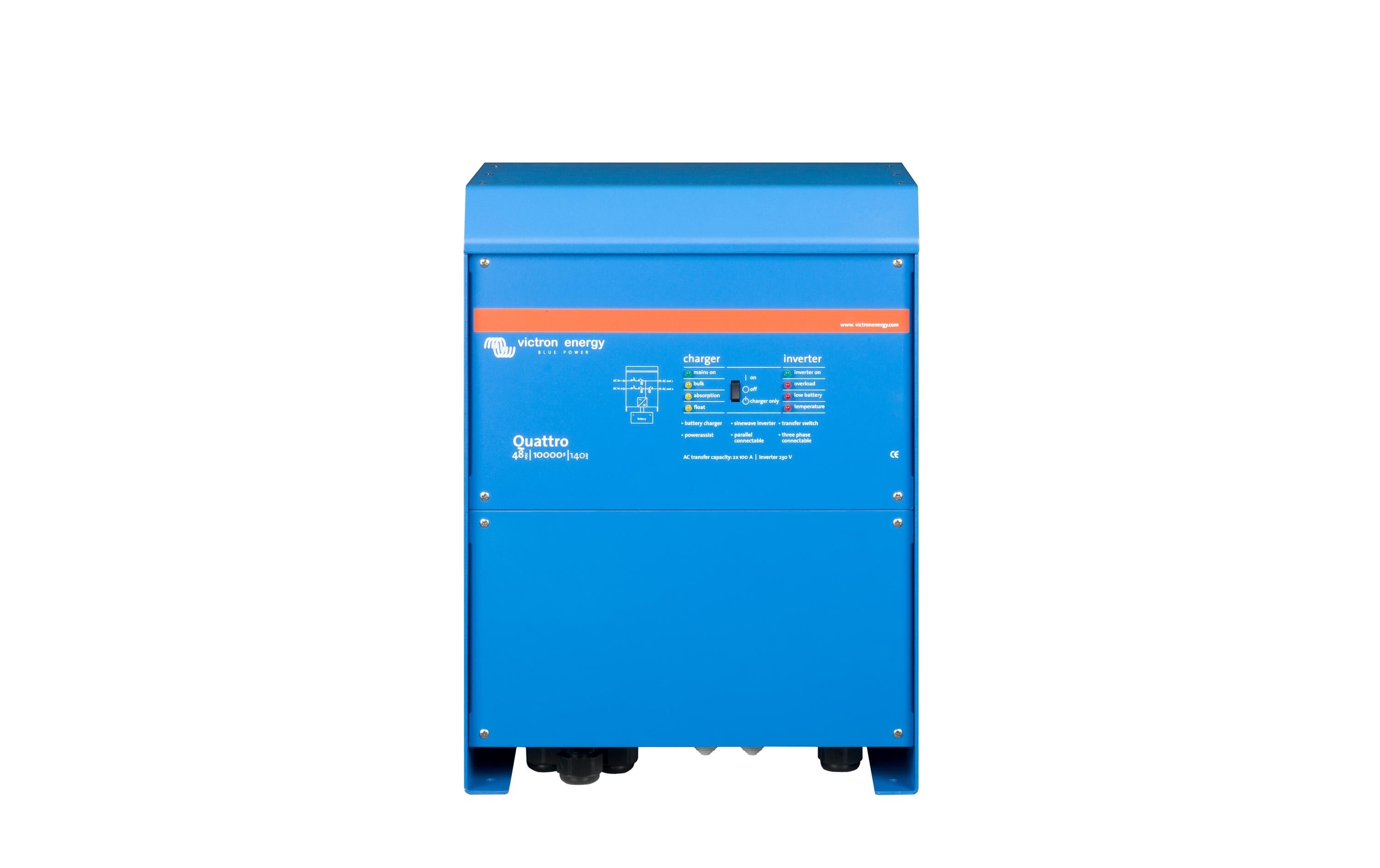 Wechselrichter Energy Inverter Quattro 24/8000/200-100/100<br>Wechselrichter mit 96% Wirkungsgrad