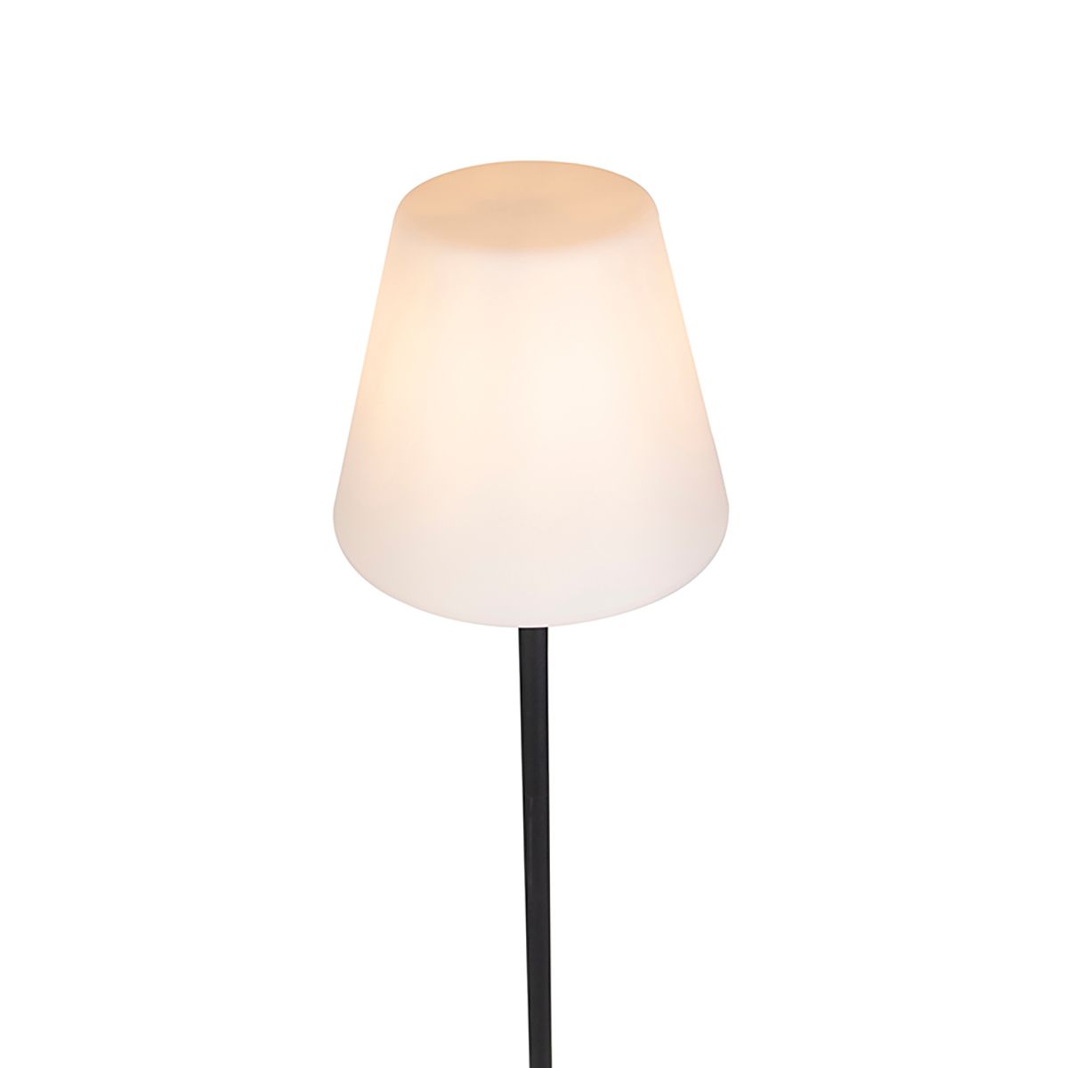 Smart buiten vloerlamp zwart incl. Wifi A60 - Virginia