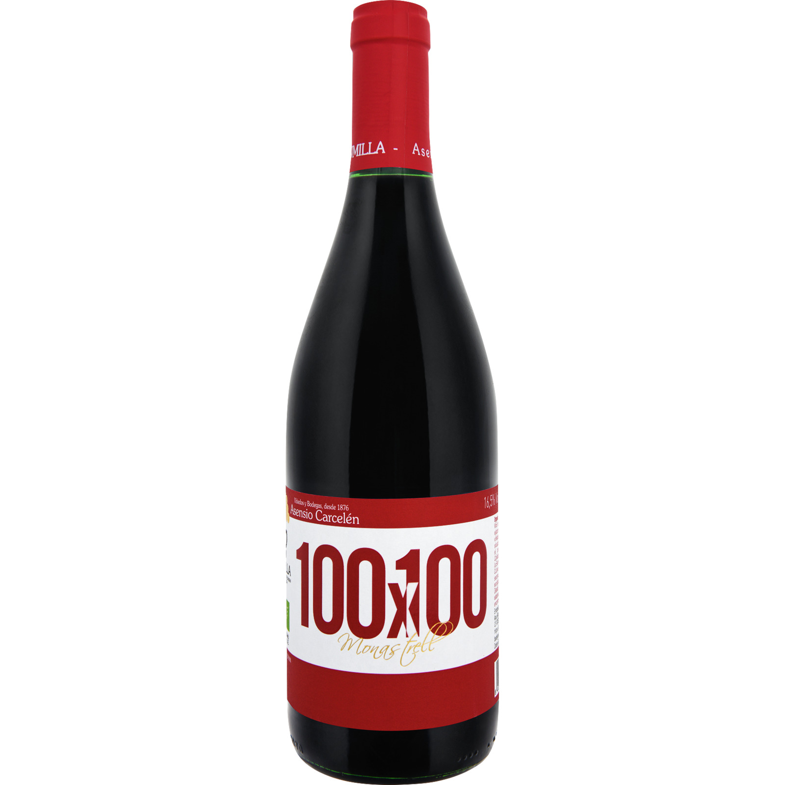 100x100 Monastrell Organic 75 cl
