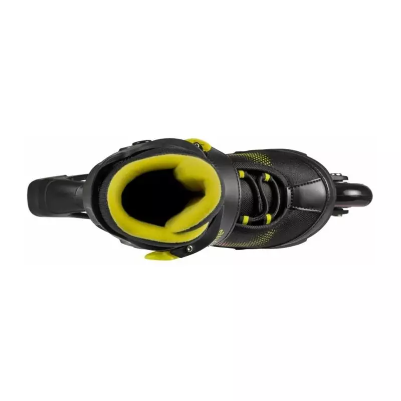 Roller en ligne junior ajustables PLAYLIFE Joker Yellow Glow