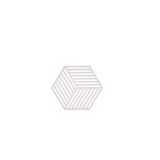 Zone Hexagon Bordskåner, Lilac, 14x16 cm