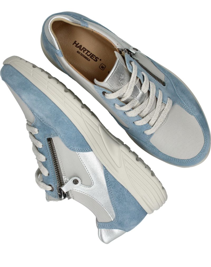 Hartjes Sneakers Blauw Dames